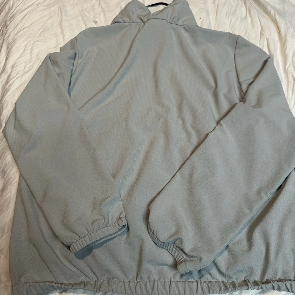 New Balance Light Blue Pullover Jacket